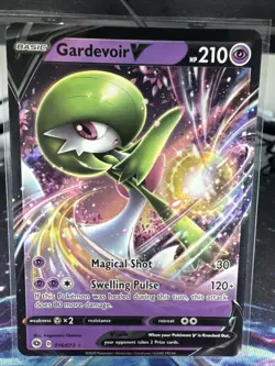 Pokemon TCG Gardevoir V 016/073 Champions Path Holo NM/M - Image 1