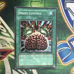 Yugioh! Brain Control DR3-EN218 Super Rare NM/M - Image 1