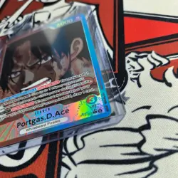 Portgas.D.Ace Leader Alt Art OP13-002 M OPTCG One Piece Carrying On His Will - Image 3
