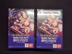 One Piece TCG Double Pack Set 9 The Azure Sea’s Seven Booster Bundles Set Of 2 - Image 1