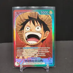 Monkey.D.Luffy Alt Art OP13-001 Carrying On His Will ENGLISH Alt Art LEADER AAL - Image 1