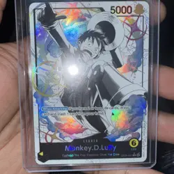 ST29 001 Monkey D Luffy Leader Alt Art egghead - Image 1