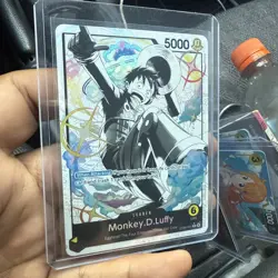 ST29 001 Monkey D Luffy Leader Alt Art egghead - Image 3