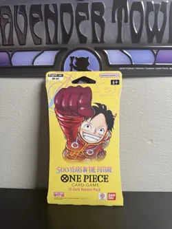 One Piece OP-07 500 Years In The Future Sleeved Booster Pack Sealed - Image 1