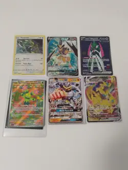Pokemon Machamp GX/Rayquaza,Kleavor V Promos/Illustration Rare/Full Art Cards - Image 1