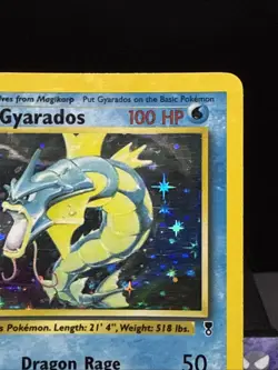 Pokemon Card Gyarados 12/110 Holo Rare Legendary Collection Light Play - Image 2