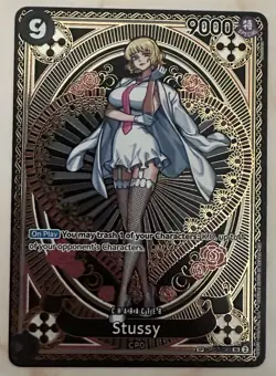 One Piece Card Game Stussy OP07-085 Special Foil Character 2 Cards English - Image 1