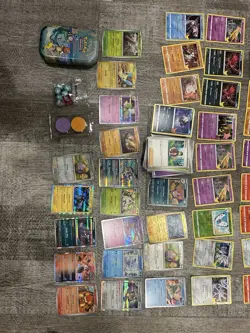 Pokemon Card Lot - Old And New Plus Dice And Energy’s Also Over 100 Regular Card - Image 4