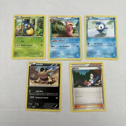 Pokemon TCG Dark Explorers card lot of 5 cards. Very Good Condition. 2012 - Image 1