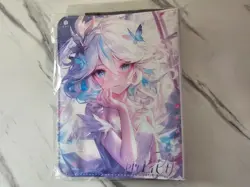Anime Waifu Trading Card 4-Pocket Small Zipper Binder - Furina - Image 2