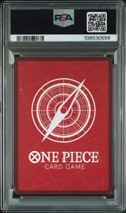 2024 One Piece OP09 EN Lim PSA 10 GEM LEADER CARD Dual Color #022 - Image 2