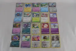 Pokemon Trading Card Lot of 100 "20 Holos" Various Sets (J3027G) - Image 1