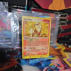 Arcanine 15/100 Sandstorm Non Holo Rare Pokemon Card LP - Image 1