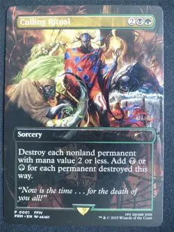 Culling Ritual Borderless - PRM - Mtg Card #3JE - Image 1
