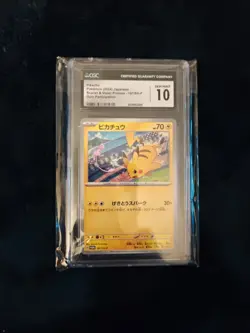 Pokemon (CGC 10) Pikachu - 1197/SV-P Promotional Cards Regular Japanese - Image 3