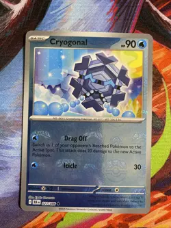 Cryogonal (Master Ball Pattern) SV: Black Bolt 027/086 NM | Pokemon TCG Card - Image 1