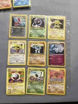 99 Card Lot Pokemon Vintage 1995 Different Types No Duplicates - Image 1