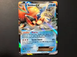 Keldeo EX [NM] - Pokemon Card Game (Boundaries Crossed #49/149) Ultra Rare 2012 - Image 1