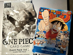 Monkey.D.Luffy (Event Pack Vol. 2) P-033 One Piece Promotion Cards-Mint - Image 3