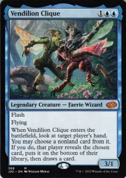 MTG Vendilion Clique (368) | NM | Jumpstart 2022 {J22} - Image 1