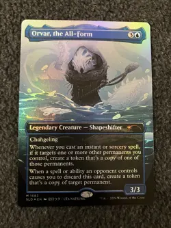 Magic MTG - Orvar, the All-Form (Rainbow Foil) - Secret Lair Drop - Image 1