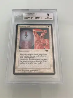MTG Antiquities Damping Field BGS 9 Mint Quad ++ - Image 1