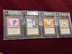 MTG Antiquities BGS 8.5 Lot, Ivory Tower, Urza's Miter, Onulet, Feldon's Cane - Image 1