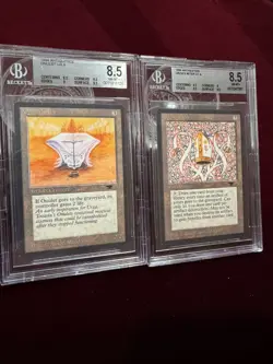 MTG Antiquities BGS 8.5 Lot, Ivory Tower, Urza's Miter, Onulet, Feldon's Cane - Image 3