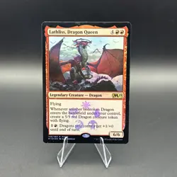 Magic: the Gathering / MtG Foil Lathliss, Dragon Queen Promo M19 149/280 R TCG - Image 1
