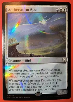MTG, MAGIC: AETHERSTORM ROC/ *RIPPLE FOIL* - M3C #0164 - NM / RARE - Image 1