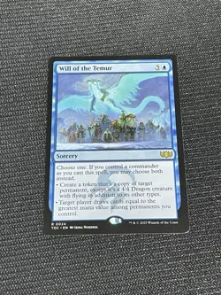 Will of the Temur / MTG Commander "Tarkir: Dragonstorm" / Near Mint - Image 1