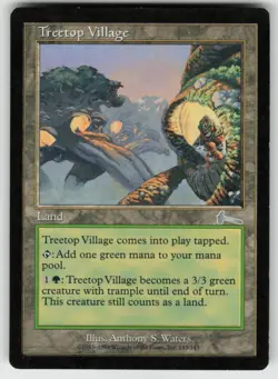 MTG Treetop Village U Urza's Legacy 143 MP - Image 1