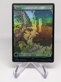 Forest 0281 FOIL - MTG Magic the Gathering - The Lord Of The Rings - Image 1