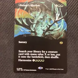 Nature's Rhythm (Borderless) Tarkir: Dragonstorm Regular - Image 1
