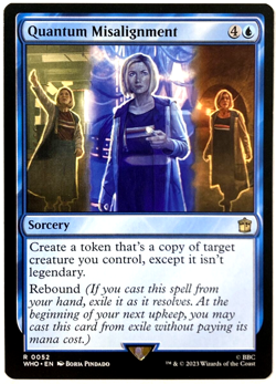 MTG Quantum Misalignment Doctor Who 52 NM - Image 1