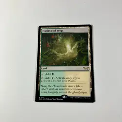 MTG Magic the Gathering Hushwood Verge (261/469) Duskmourn House of Horror NM - Image 1