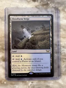 Floodfarm Verge Duskmourn: House of Horror Regular MTG NM+ - Image 1