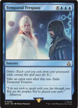 Temporal Trespass M Universes Beyond: Assassin's Creed 86 NM MTG - Image 1