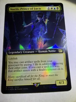 Noctis, Prince of Lucis (Extended Art) Foil 500 R FINAL FANTASY Near Mint - Image 1