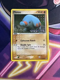Phanpy 69/107 REVERSE HOLO Pokemon EX Deoxys NM 2005 TCG Era - Image 1