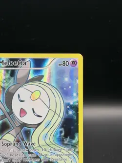 Pokemon Meloetta XY120 Black Star Promo Full Art Holo Foil - Image 4