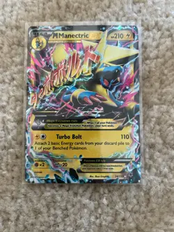 pokemon mega manectric ex 24/119 XY phantom forces - Image 1