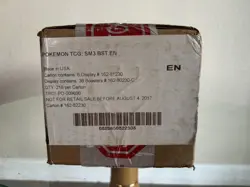 New Factory Sealed Pokemon Burning Shadows Booster Box Case - Image 1