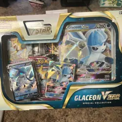 Pokemon Glaceon VSTAR Special Collection Box SEALED Evolving skies Fusion Strike - Image 1