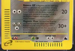 Pokemon ~ Skyridge ~ Magneton ~ Holo Rare CGC 9 ~ Mint ~ #H19 - Image 5