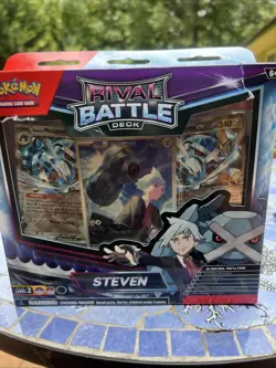 Pokemon Rival Battle Deck Steven's Beldum Illustration Metagross Ex New In Hand! - Image 1
