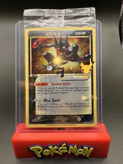 Pokemon TCG Greninja Gold Star Celebrations Promo Sealed SWSH144 #8 - Image 1