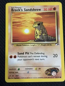 Pokemon TCG Gym Heroes / Gym Challenge Vintage Brock’s Pokemon Lot Of 8 - Image 3