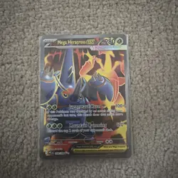 Mega Heracross Ex 108/094 Phantasmal Flames Ultra Rare Near Mint Pokemon TCG - Image 1