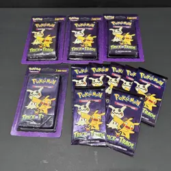 2024 Pokemon Trick Or Trade Booster Packs And 2023 Packs (27 Mini Packs Total) - Image 1